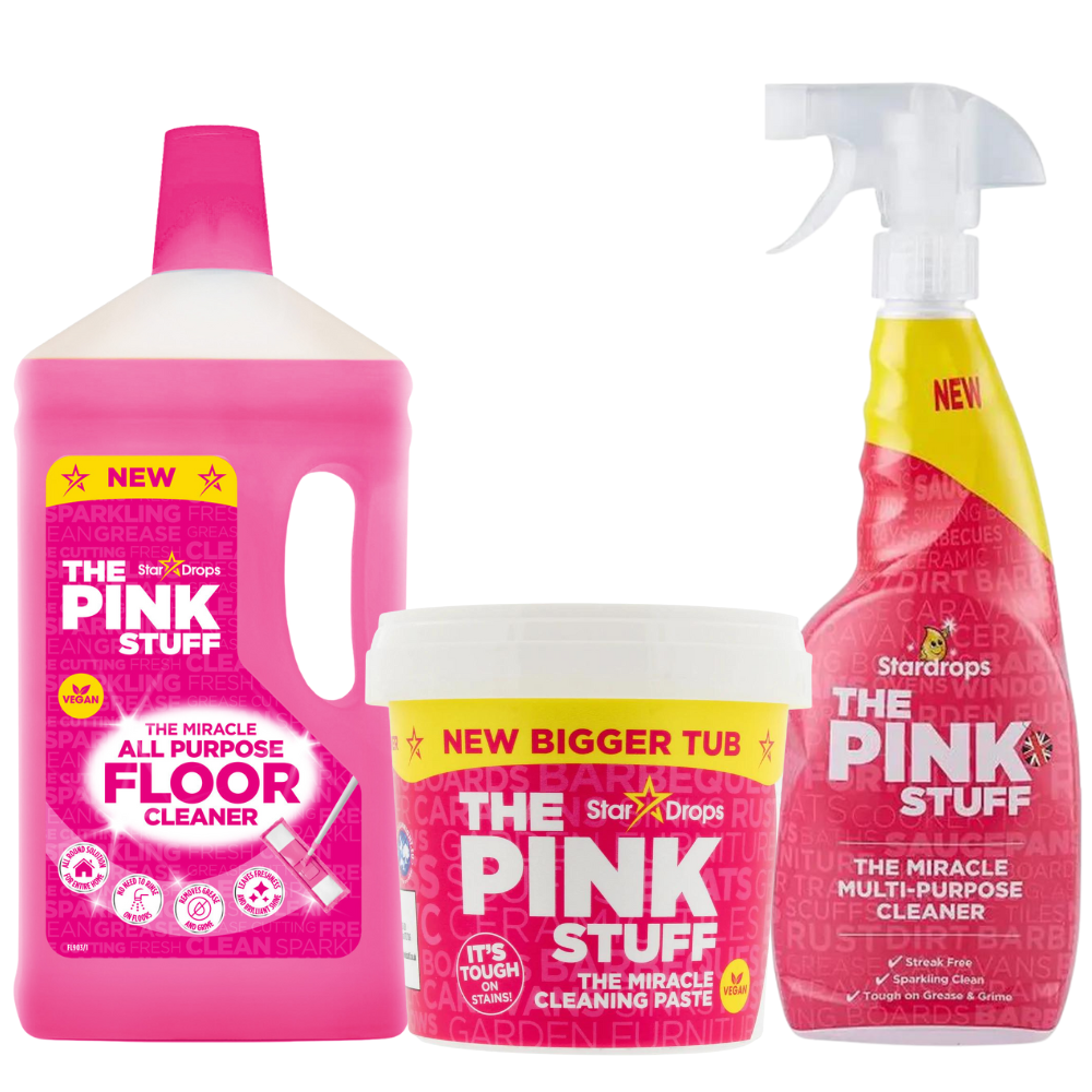 Nettoyage auto avec les produits naturels the pink stuff qu'on trouve