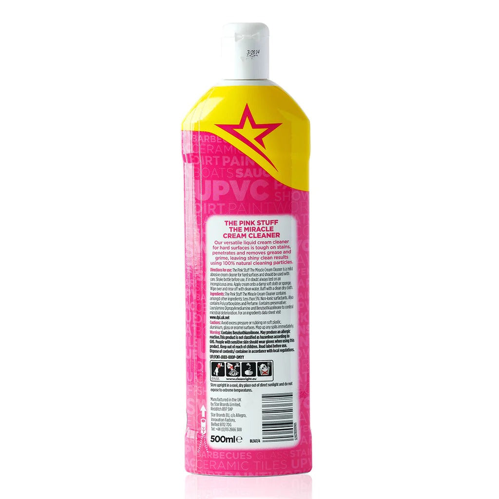 Nettoyant crème à récurer miracle de The Pink Stuff - Miracle Cream Cleaner