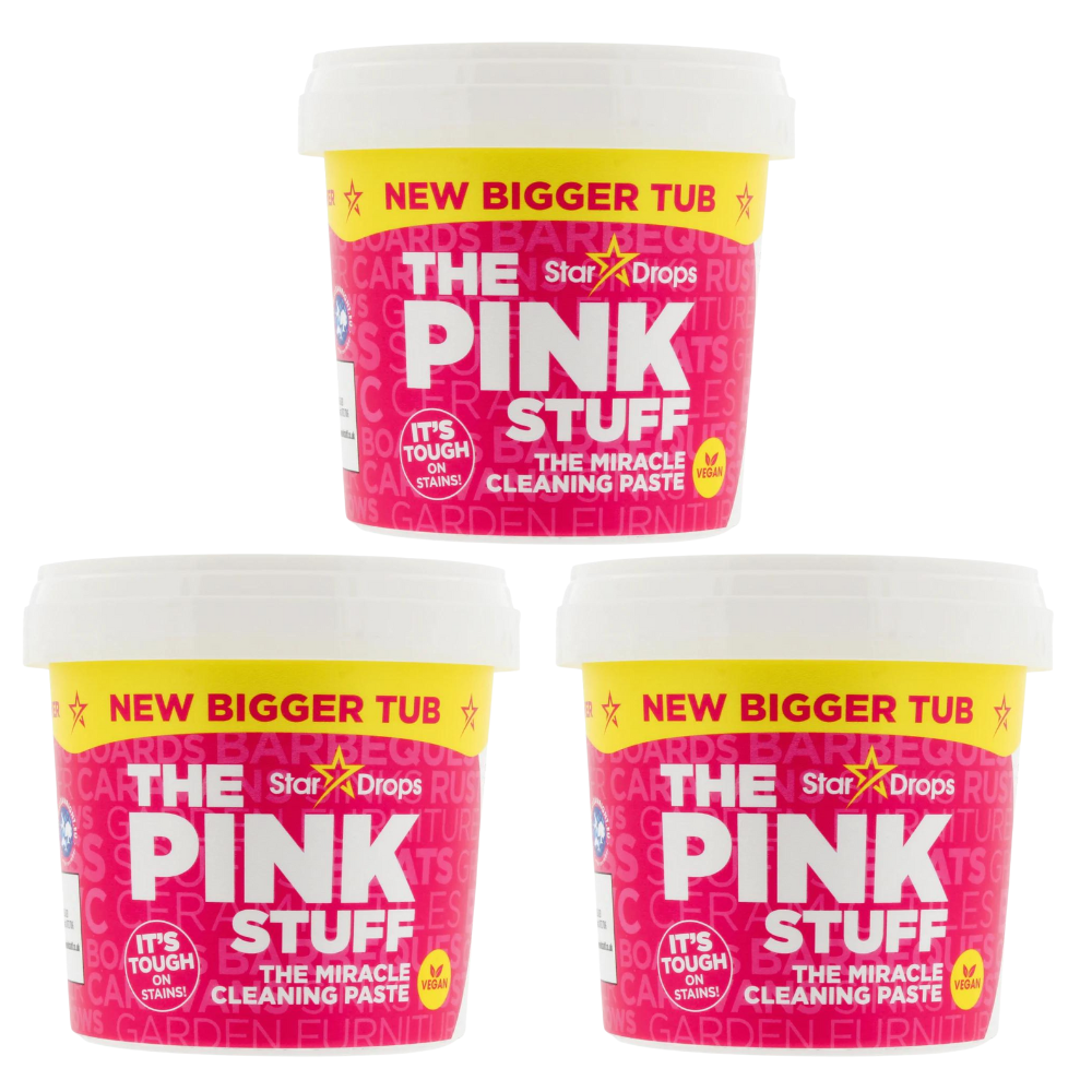 The Pink Stuff - Pâte Nettoyante Rose - Produit de Nettoyage Stardrops 500  g - Cdiscount Au quotidien