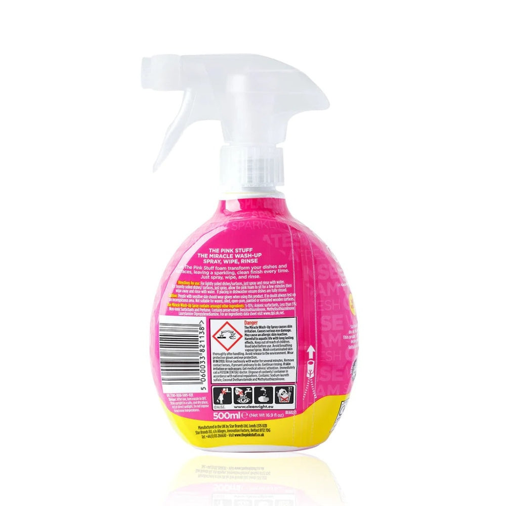 The Pink Stuff - La pasta de limpieza multiusos Miracle con un cepillo de  limpieza profunda Good Grips (crema y cepillo)