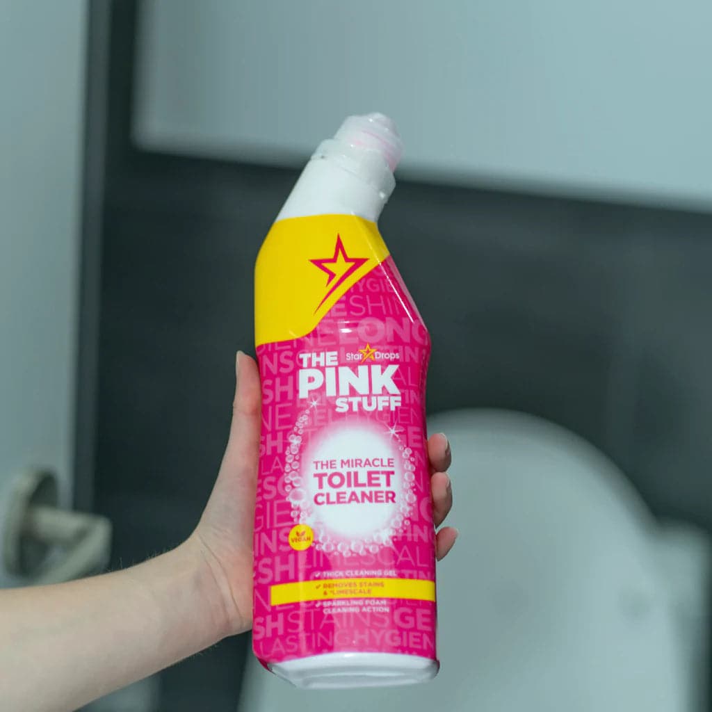 The Pink Stuff - Le Nettoyant Moussant pour Toilettes 3 x 100g